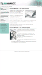 Mobile Screenshot of leonhardt-media.de